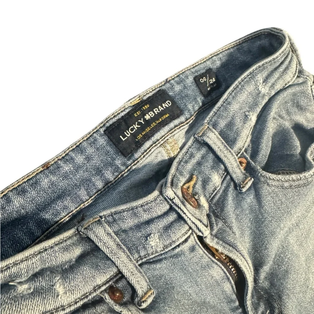 Lucky Brand Women's Denim Straight Leg Jeans - Picture 5 of 6